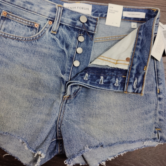 Denim Forum 'the Yoko Short' - Picture 4 of 8